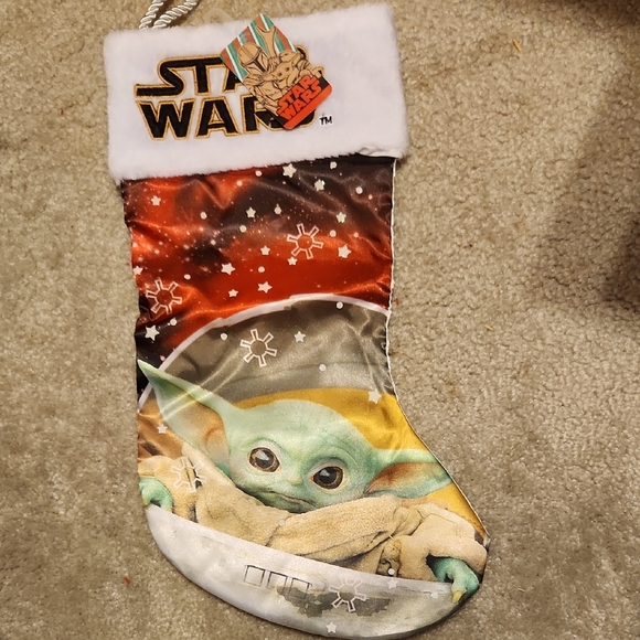 Star Wars Holiday Stocking - Red, Green, White Disney - Picture 1 of 4